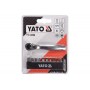 Набір насадок викруткових з тріщаткою YATO 1/4" 25 мм 11 шт - фото 4 Набір насадок викруткових з тріщаткою YATO 1/4" 25 мм 11 шт - фото 4