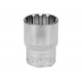 Головка торцева Spline YATO 1/2" M22 x 38 мм CrV [Блістер]