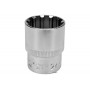 Головка торцева Spline YATO 1/2" M24 x 38 мм CrV [Блістер]
