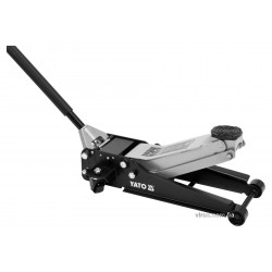 Домкрат гідравлічний підкатний низькопрофільний YATO 2.5 т 85-520 мм