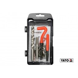 Приладдя для відновлення внутрішньої різьби YATO М10 x 1.5 мм HSS 4241/4341 30 шт Приладдя для відновлення внутрішньої різьби YATO М10 x 1.5 мм HSS 4241/4341 30 шт