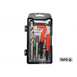 Приладдя для відновлення внутрішньої різьби YATO М12 x 1.75 мм HSS 4241/4341 30 шт Приладдя для відновлення внутрішньої різьби YATO М12 x 1.75 мм HSS 4241/4341 30 шт