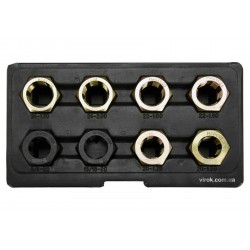 Набір для ремонту різьби YATO 5/4" (32 мм) 8 шт Набір для ремонту різьби YATO 5/4" (32 мм) 8 шт