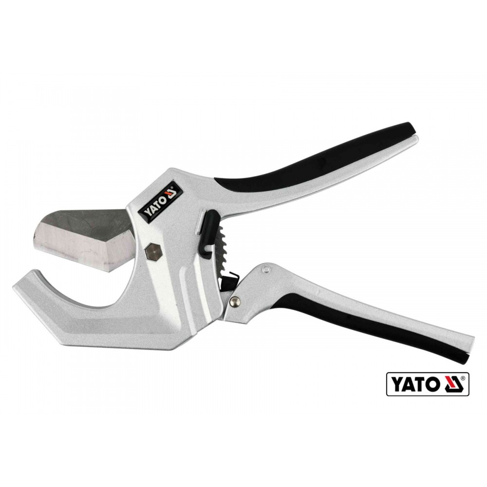 Труборіз для ПВХ труб YATO Ø64 мм алюмінієвий корпус - фото 1 Труборіз для ПВХ труб YATO Ø64 мм алюмінієвий корпус - фото 1