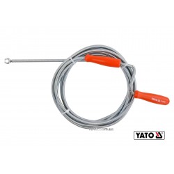 Трос для очищення каналізаційних труб YATO 6 мм x 3 м Трос для очищення каналізаційних труб YATO 6 мм x 3 м