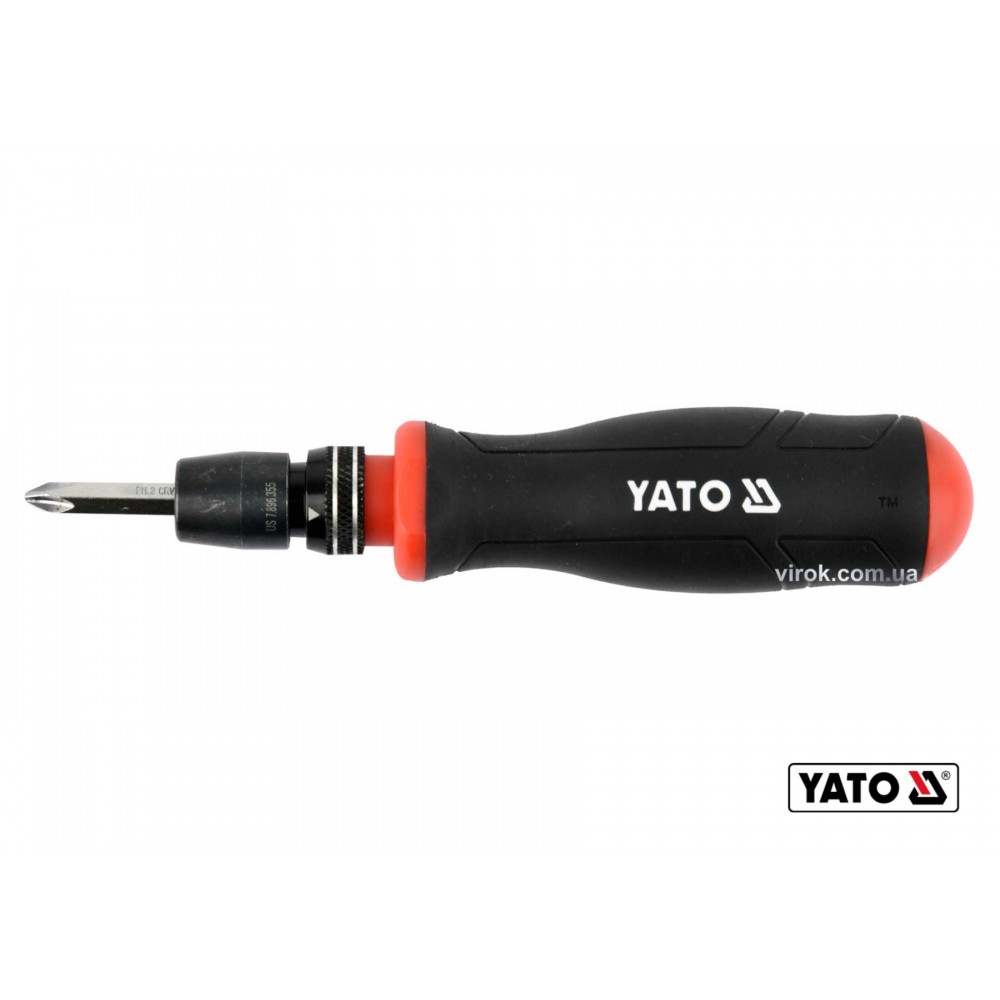 Викрутка реверсивна з набором біт YATO HEX-1/4" 28 шт + чохол - фото 1 Викрутка реверсивна з набором біт YATO HEX-1/4" 28 шт + чохол - фото 1