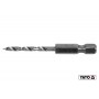 Свердло по дереву YATO Ø3 x 65/35 мм HEX 1/4" HSS 4241 - фото 7 Свердло по дереву YATO Ø3 x 65/35 мм HEX 1/4" HSS 4241 - фото 7