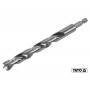 Свердло по дереву спіральне YATO Ø12 x 100/60 мм HEX 1/4" HSS 4241