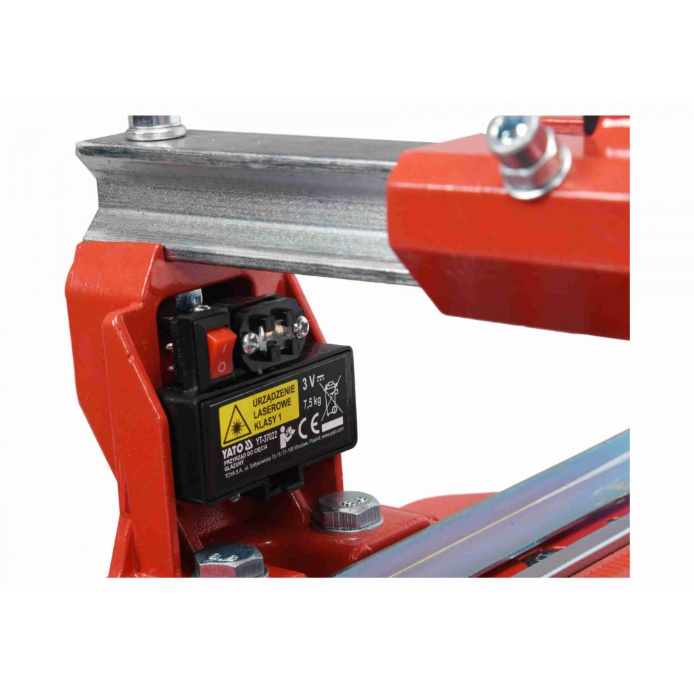 Плиткоріз ручний з лазером YATO 800 мм Ø22 x 6 x 6 мм - фото 2 Плиткоріз ручний з лазером YATO 800 мм Ø22 x 6 x 6 мм - фото 2