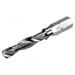 Свердло-мітчик YATO М6 х 1 x 44/8 мм HSS М2 HEX-1/4" Свердло-мітчик YATO М6 х 1 x 44/8 мм HSS М2 HEX-1/4"