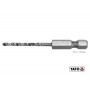 Свердло по металу YATO 2.5 x 57/26 мм HEX-1/4" HSS 6542 для нержавіючої конструктивної легованої сталі - фото 4 Свердло по металу YATO 2.5 x 57/26 мм HEX-1/4" HSS 6542 для нержавіючої конструктивної легованої сталі - фото 4