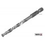 Свердло по металу YATO 5 x 86/52 мм HEX-1/4" HSS 6542 для нержавіючої конструктивної легованої сталі