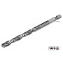 Свердло по металу YATO 7 x 109/69 мм HEX-1/4" HSS 6542 для нержавіючої конструктивної легованої сталі