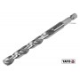 Свердло по металу YATO 8.5 x 117/75 мм HEX-1/4" HSS 6542 для нержавіючої конструктивної легованої сталі