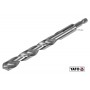 Свердло по металу YATO 12 x 151/101 мм HEX-1/4" HSS 6542 для нержавіючої конструктивної легованої сталі