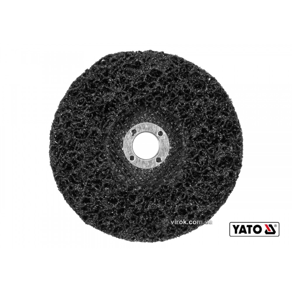 Круг зачисний нейлоновий до КШМ YATO Ø125 мм 12500 об/хв М14 - фото 2 Круг зачисний нейлоновий до КШМ YATO Ø125 мм 12500 об/хв М14 - фото 2