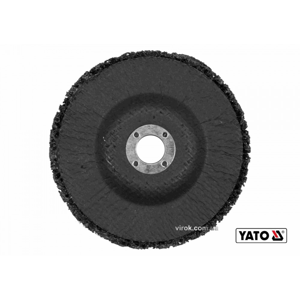 Круг зачисний нейлоновий до КШМ YATO Ø125 мм 12500 об/хв М14 - фото 1 Круг зачисний нейлоновий до КШМ YATO Ø125 мм 12500 об/хв М14 - фото 1