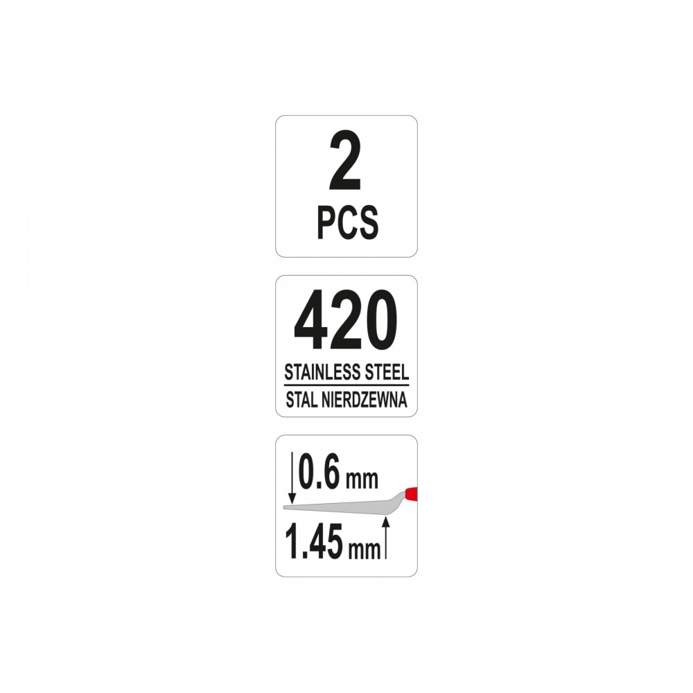 Шпателі штукатурні двосторонні YATO 8 х 192 мм і 26 х 254 мм 2 шт - фото 3 Шпателі штукатурні двосторонні YATO 8 х 192 мм і 26 х 254 мм 2 шт - фото 3