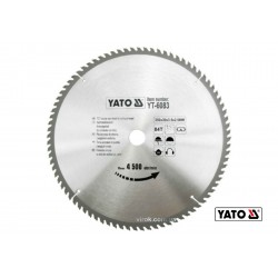 Диск пиляльний по дереву YATO 350 х 30 х 3.5 х 2.5 мм 84 зубці R.P.M до 4500 1/хв