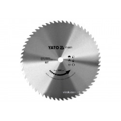 Диск пиляльний по дереву YATO 500 x 32 x 4.5 x 2.9 мм 60 зубців R.P.M до 3000 1/хв