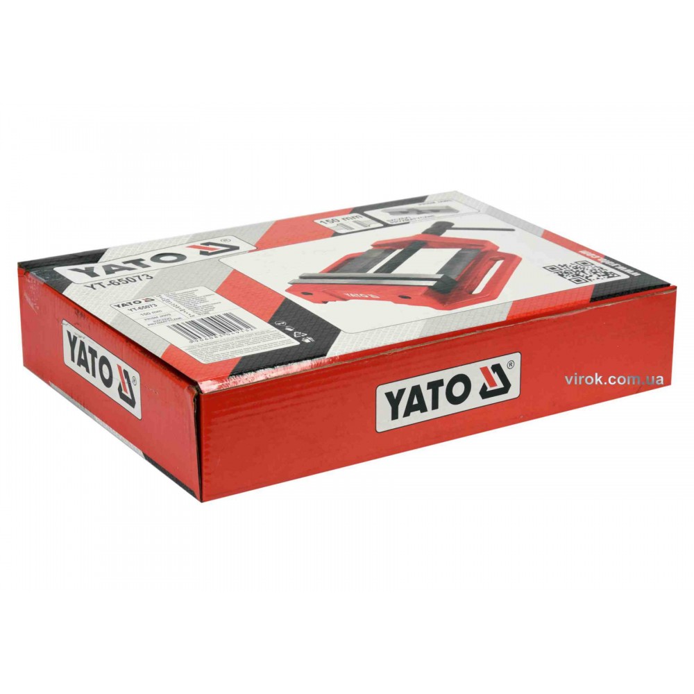 Лещата для верстатів YATO корпус- 160 мм губки- 150 мм розкриття губ- 120 мм - фото 3 Лещата для верстатів YATO корпус- 160 мм губки- 150 мм розкриття губ- 120 мм - фото 3