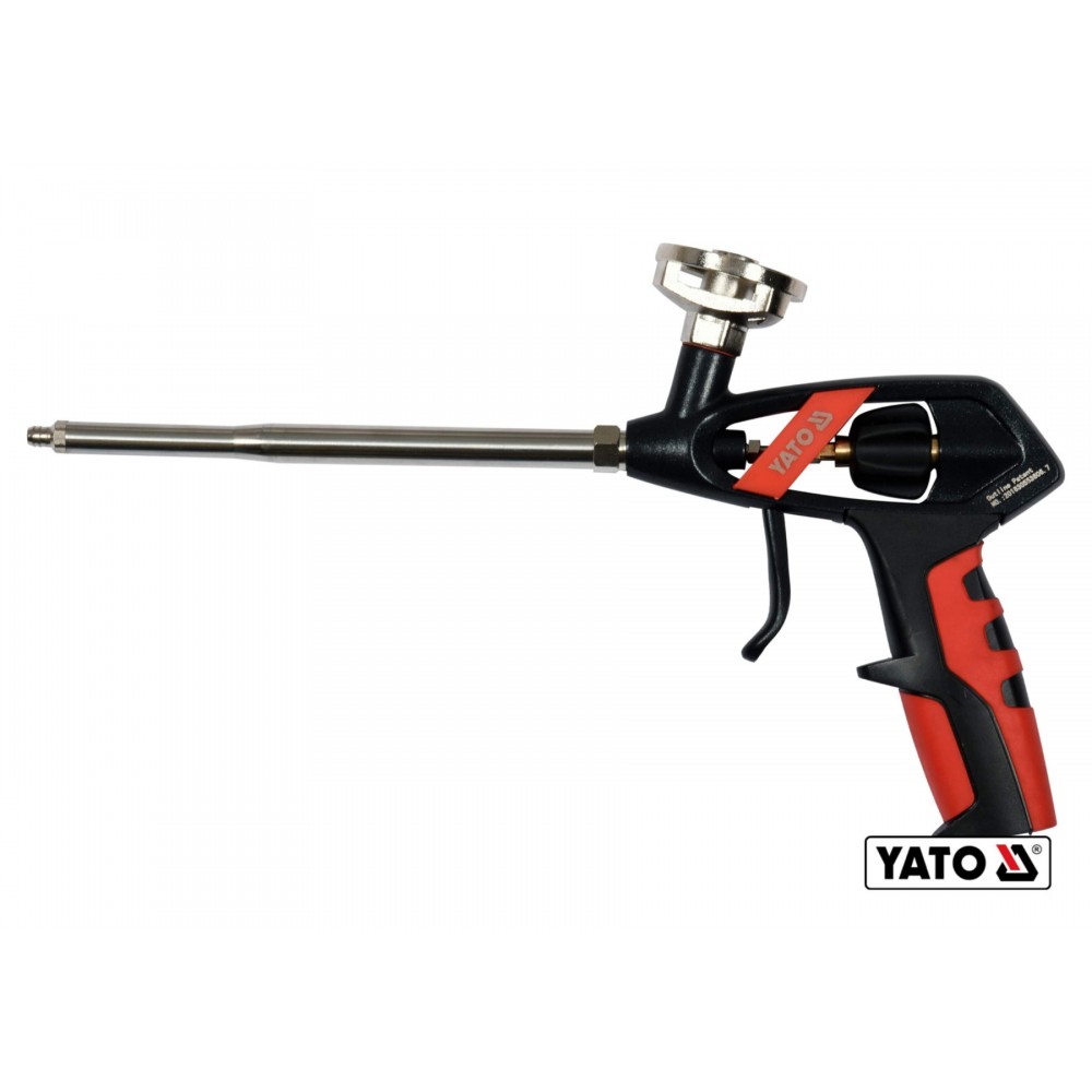 Пістолет для нанесення монтажної піни YATO алюмінієвий - фото 1 Пістолет для нанесення монтажної піни YATO алюмінієвий - фото 1
