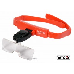 Лінза на голову з підсвіткою YATO 2 LED 5 шт з кратністю 1х, 1.5х, 2х, 2.5х, 3.5х