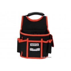 Сумка для інструментів і цвяхів YATO з 4 відкритими і 4 прошитими кишенями Сумка для інструментів і цвяхів YATO з 4 відкритими і 4 прошитими кишенями