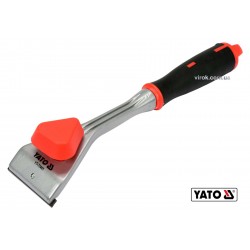 Цикля-скребок YATO 290 мм з лезом 62 мм + викруткова насадка PH2 Цикля-скребок YATO 290 мм з лезом 62 мм + викруткова насадка PH2