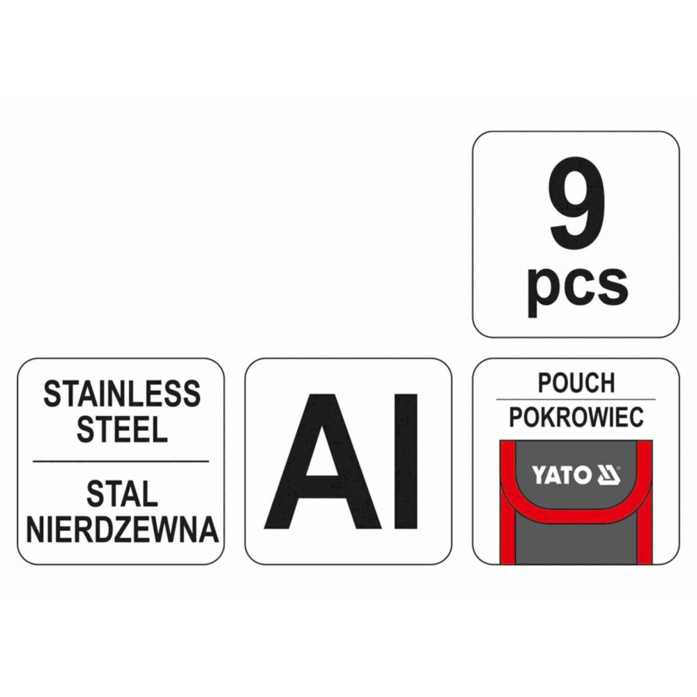 Мультитул YATO 9 в 1 - фото 4 Мультитул YATO 9 в 1 - фото 4