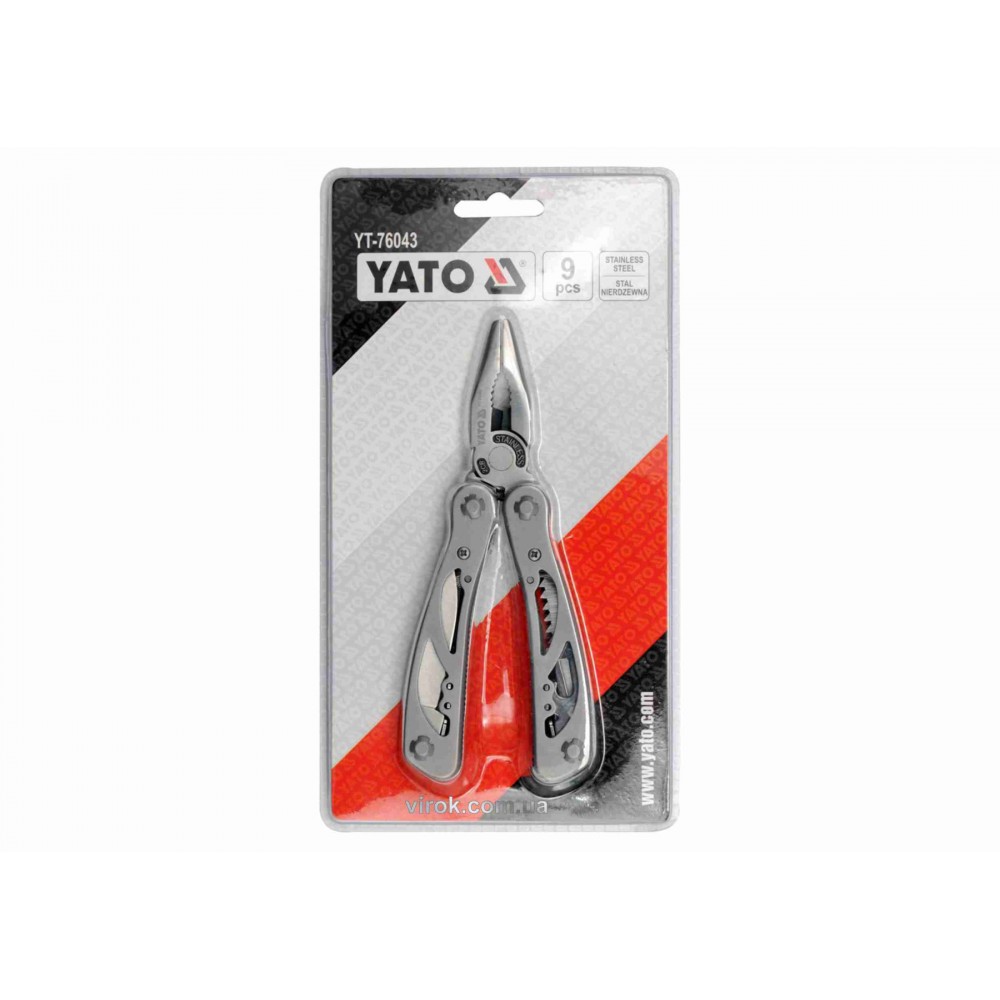 Мультитул YATO 9 в 1 - фото 2 Мультитул YATO 9 в 1 - фото 2