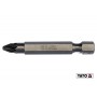Насадка викруткова YATO "Pozidriv" PZ2 x 50 мм HEX 1/4" 10 шт