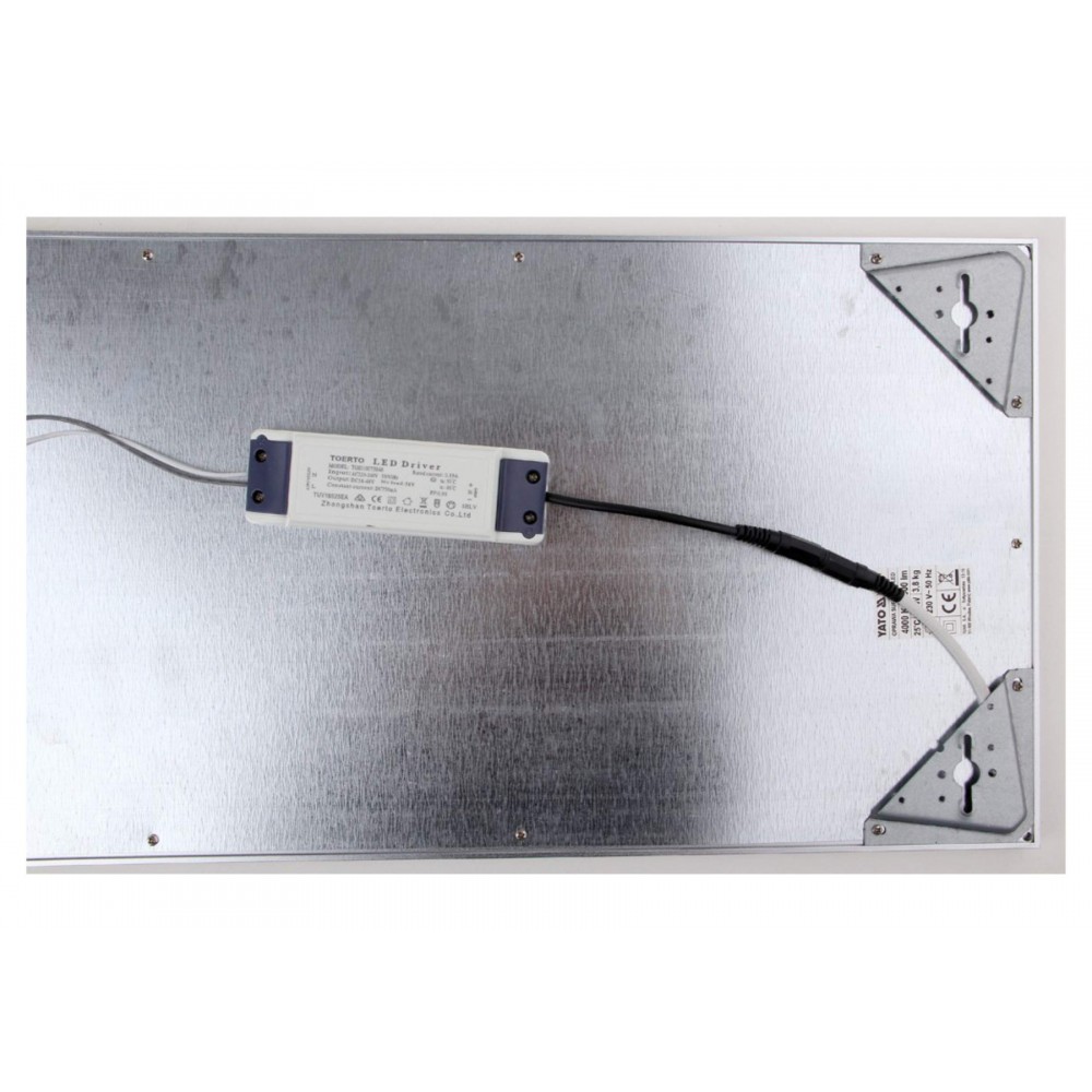 Світильник на стелю діодний з обрамленням YATO 40 Вт 2800 лм рамка- 1200 х 300 х 15 мм - фото 3 Світильник на стелю діодний з обрамленням YATO 40 Вт 2800 лм рамка- 1200 х 300 х 15 мм - фото 3