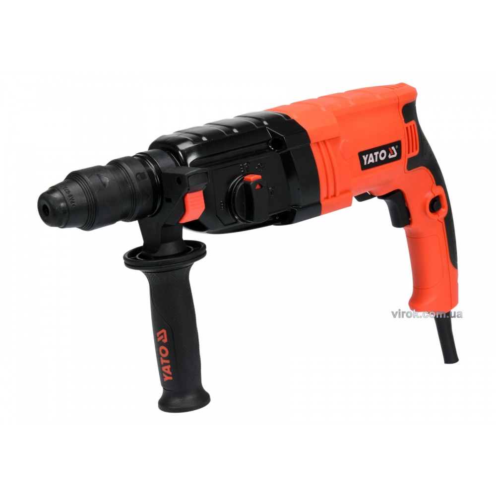 Перфоратор мережевий SDS+ YATO 850 Вт - фото 1 Перфоратор мережевий SDS+ YATO 850 Вт - фото 1