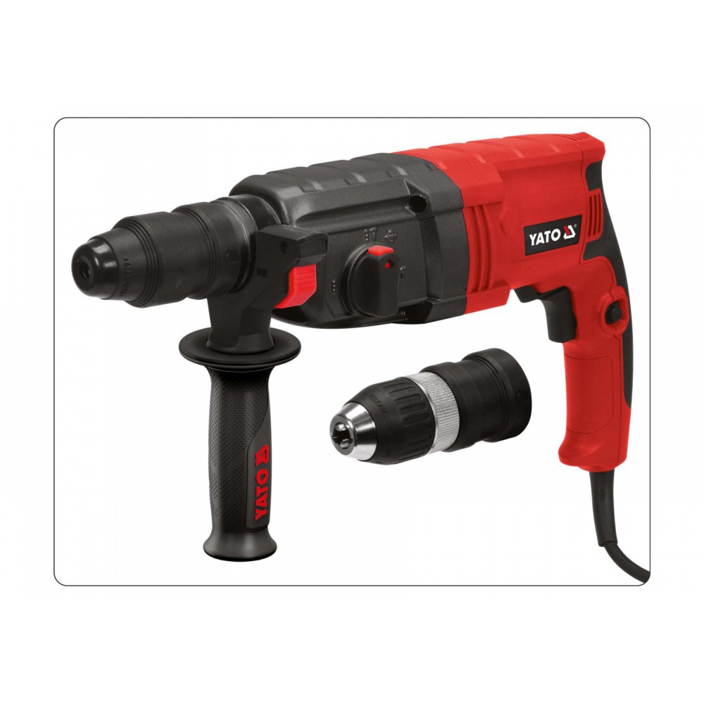 Перфоратор мережевий SDS+ YATO 850 Вт - фото 6 Перфоратор мережевий SDS+ YATO 850 Вт - фото 6