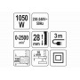 Пила шабельна YATO 1050 Вт 2500 об/хв 28 мм - фото 5