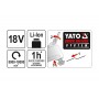 Багатофункційний інструмент акумуляторний YATO Li-Ion 18 В 18000 об/хв (без акумулятора і зарядного пристрою) - фото 7