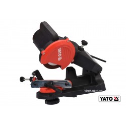 Верстат для заточування ланцюгів мережевий YATO 85 Вт 5500 об/хв 0-35° диск- 108 x 23 x 3.2 мм
