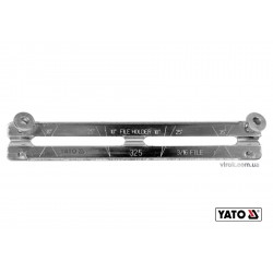 Направляюча до напильника YT-85027 з гвинтовим кріпленням YATO Ø4.8 x 190 х 30 мм під 25°/30°/35° Направляюча до напильника YT-85027 з гвинтовим кріпленням YATO Ø4.8 x 190 х 30 мм під 25°/30°/35°