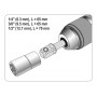 Тримачі-адаптери торцевих головок 1/4" YATO 1/4" 3/8" 1/2" 3 шт - фото 5