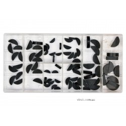 Шпонки півкруглі YATO 80 шт