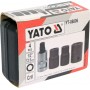 Головки 5-гранні для гальмівних супортів авто YATO: квадр-1/2", 12.5, 14, 19 мм біта- 10 мм, 4 шт - фото 5 Головки 5-гранні для гальмівних супортів авто YATO: квадр-1/2", 12.5, 14, 19 мм біта- 10 мм, 4 шт - фото 5