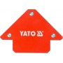 Кутники магнітні для зварюв YATO: кут: 45°, 90°, 135°, 2- 4.5 кг, 43х72х12мм, 4- 11,5кг, 82х118х14мм - фото 4