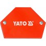 Кутники магнітні для зварюв YATO: кут: 45°, 90°, 135°, 2- 4.5 кг, 43х72х12мм, 4- 11,5кг, 82х118х14мм - фото 4