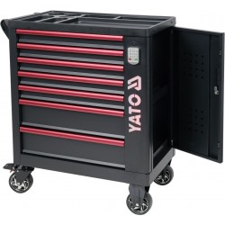 Шафа-візок для інструментів YATO з 7 шуфлядами, 982x 755x 455 мм, кодовий замок Шафа-візок для інструментів YATO з 7 шуфлядами, 982x 755x 455 мм, кодовий замок