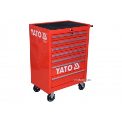 Шафа-візок для інструментів YATO 995 х 680 х 458 мм з 7 шухлядами