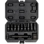 Набір насадок ударних YATO TORX, HEX до квадратів 1/2", 3/4", 12 елем.. - фото 5