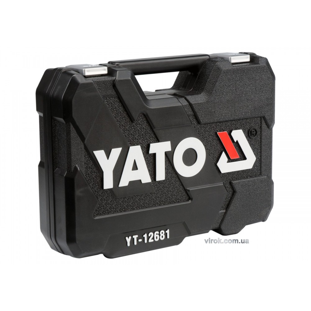 Набір інструментів YATO 1/2" і 1/4" 94 предмета - фото 2 Набір інструментів YATO 1/2" і 1/4" 94 предмета - фото 2