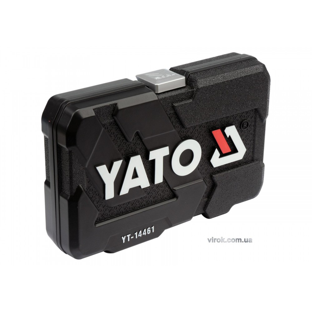 Набір торцевих головок YATO 1/4" M3.5-13 мм 25 предметів - фото 2 Набір торцевих головок YATO 1/4" M3.5-13 мм 25 предметів - фото 2