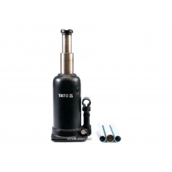 Домкрат гідравлічний стовбцевий з подвійним штоком YATO 5 т 220-500 мм